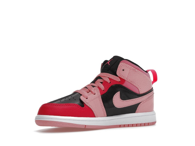 Jordan 1 Mid Coral Chalk (PS)