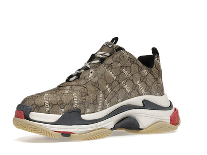 Gucci x Balenciaga The Hacker Project Triple S Beige