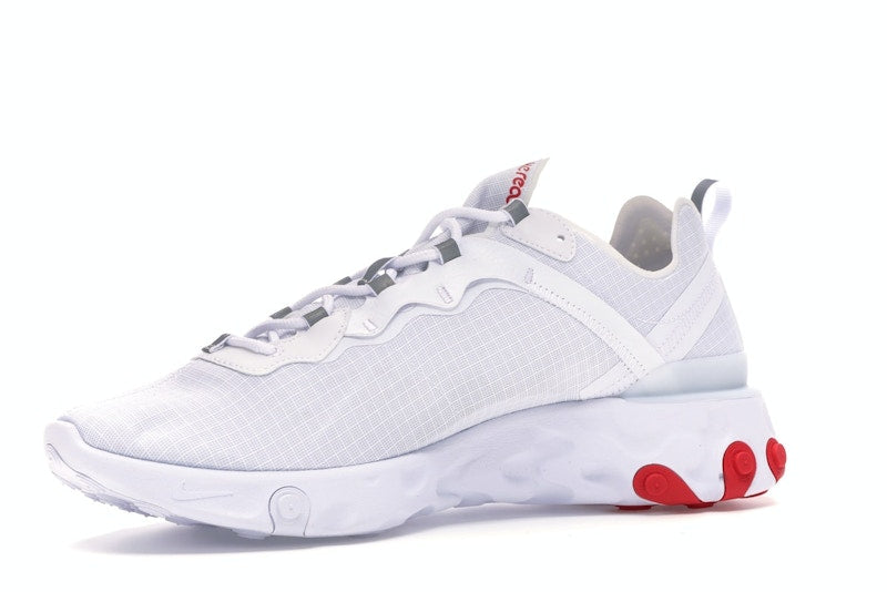 Nike React Element 55 White Red