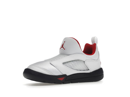 Jordan 5 Retro Little Flex White Black University Red (PS)