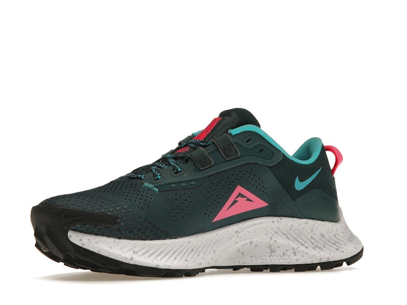 Nike Pegasus Trail 3 Dark Teal Green Pink Glow (Women's)