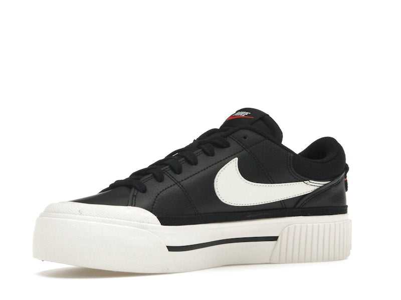 Nike Court Legacy Lift Black Sail (Women's)