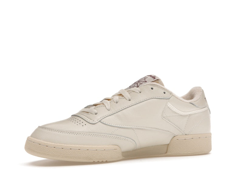 Reebok Club C 85 Chalk Alabaster Maroon