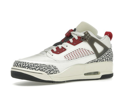Jordan Spizike Low Sail Anthracite Coconut Milk Varsity Red