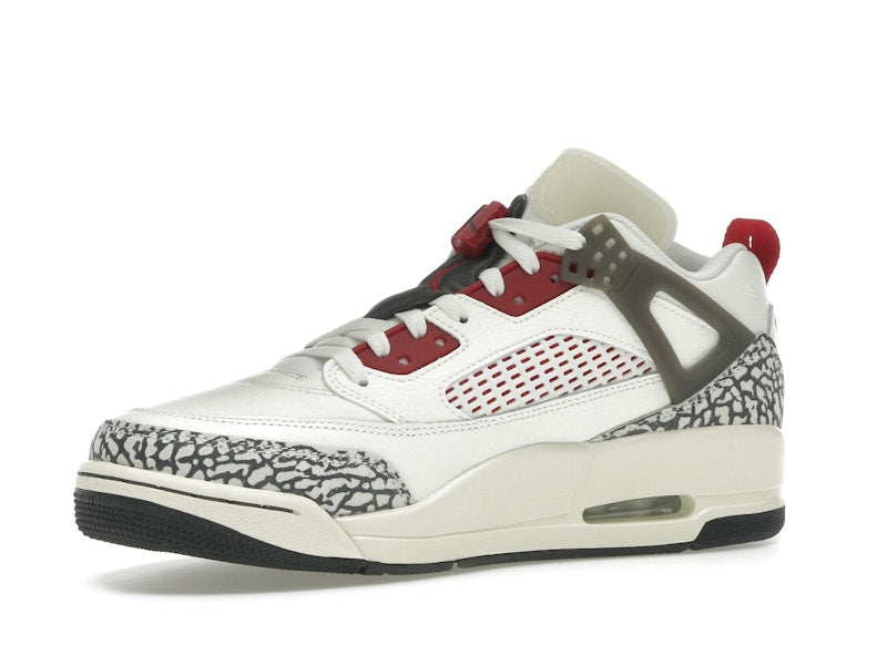 Jordan Spizike Low Sail Anthracite Coconut Milk Varsity Red