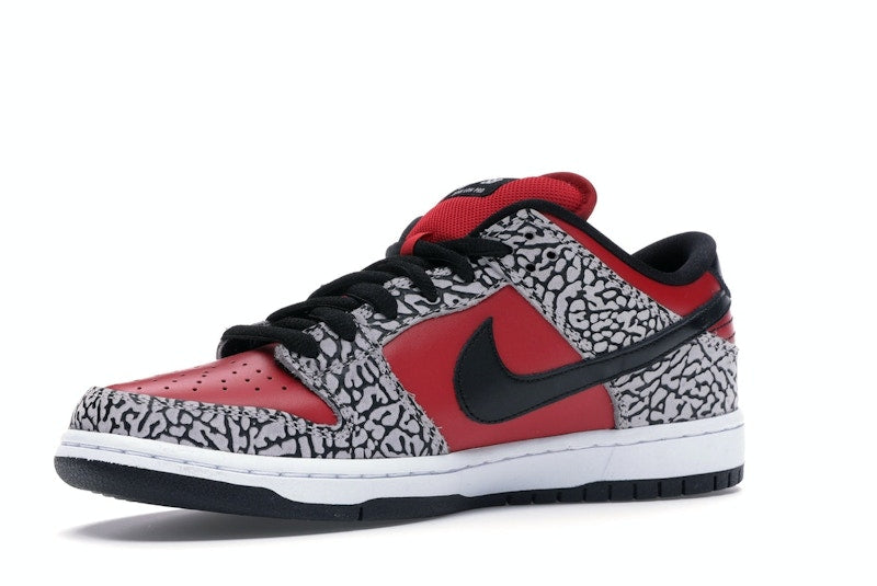 Nike SB Dunk Low Supreme Red Cement (2012)