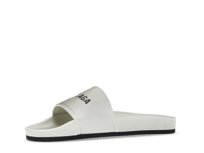 Balenciaga Pool Slide White Black (Women's)