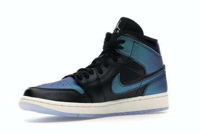Jordan 1 Mid Iridescent Black (Women's)
