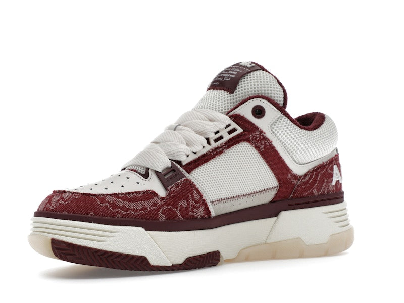 AMIRI MA-1 Bandana Denim Burgundy