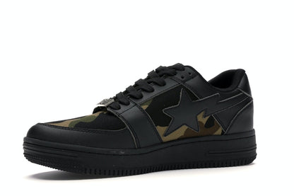 Bape 1st Camo Bape Sta Low Black