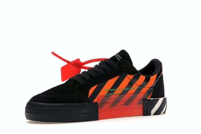 Off-White Low Vulc Black Orange