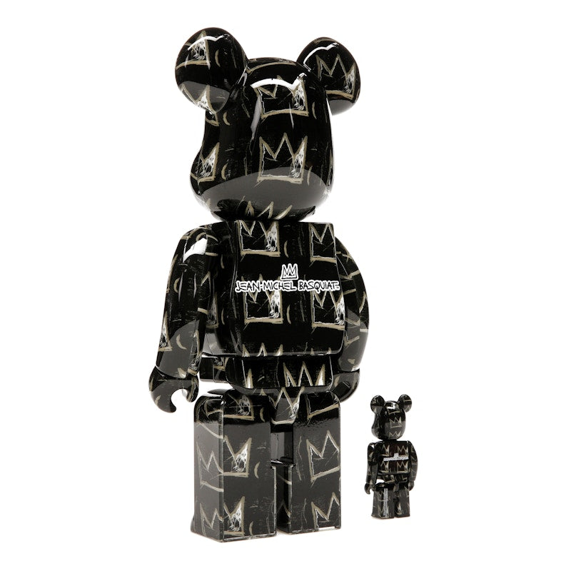Bearbrick Jean-Michel Basquiat #8 100% & 400% Set