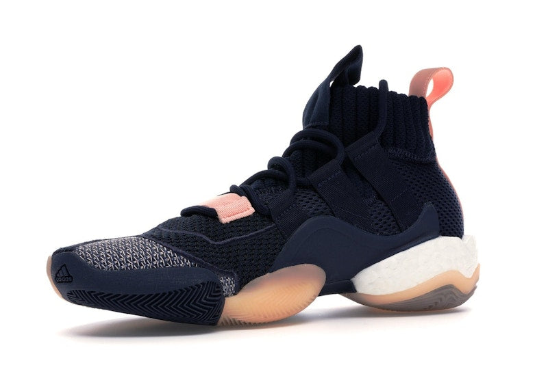 adidas Crazy BYW X Collegiate Navy Clear Orange
