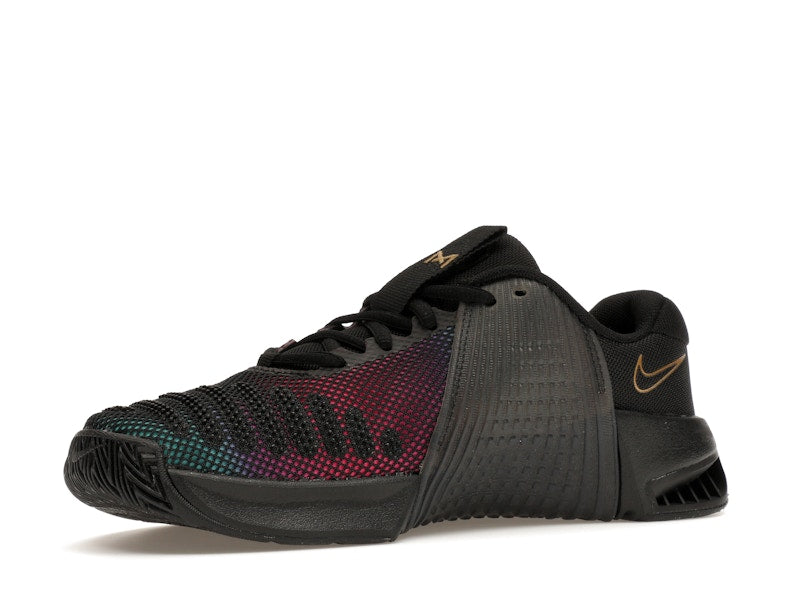 Nike Metcon 9 Premium Black Fireberry Gold (Women's)