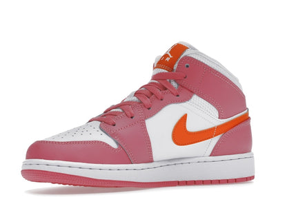 Jordan 1 Mid Pinksicle Safety Orange (GS)
