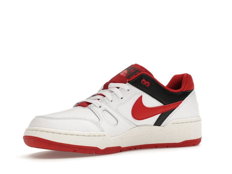 Nike Full Force Low White Red Black