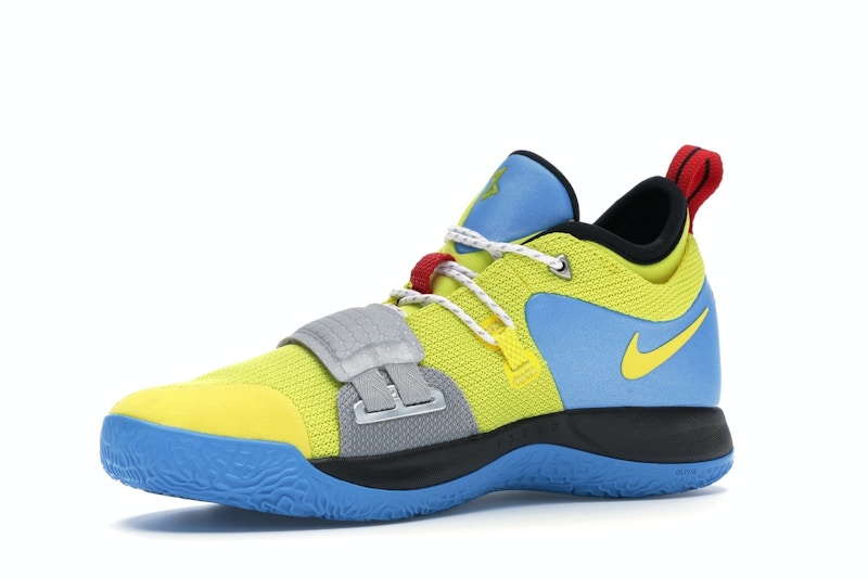 Nike PG 2.5 Opti Yellow Blue Hero (GS)