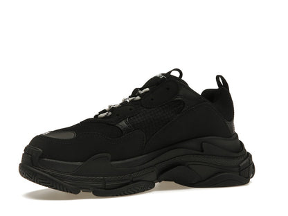 Balenciaga Triple S Black White Laces