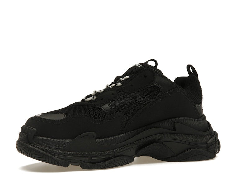 Balenciaga Triple S Black White Laces