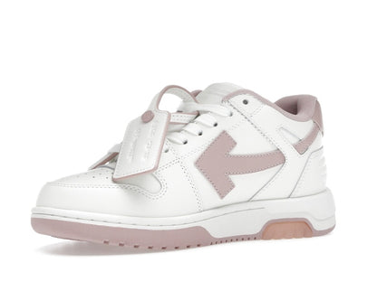 OFF-WHITE Out Of Office OOO Low Tops White Pink (Women's)