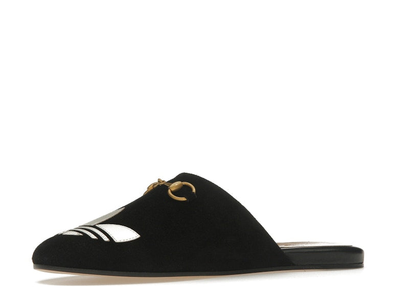 Gucci x Adidas Trefoil Slipper Black (Women's)