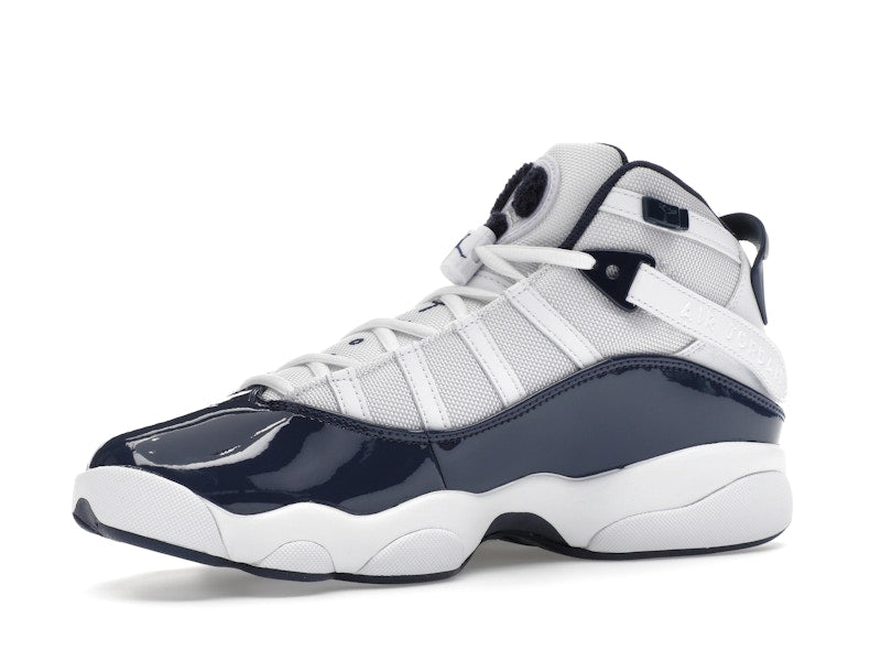 Jordan 6 Rings White Midnight Navy