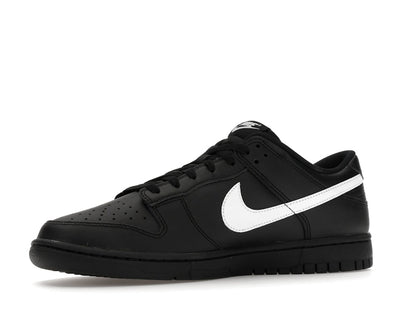 Nike Dunk Low Black White Swoosh