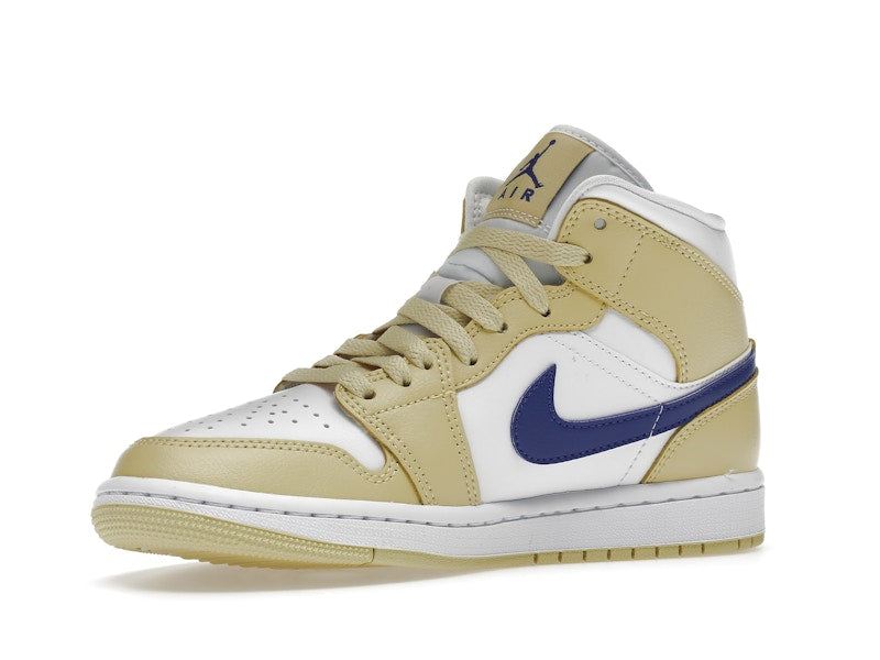 Jordan 1 Mid Lemon Wash Lapis (Women's)