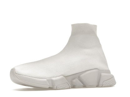 Balenciaga Speed Graffiti Trainers White Black