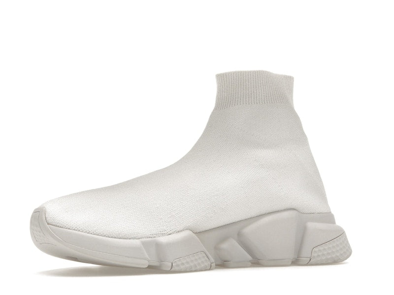 Balenciaga Speed Graffiti Trainers White Black
