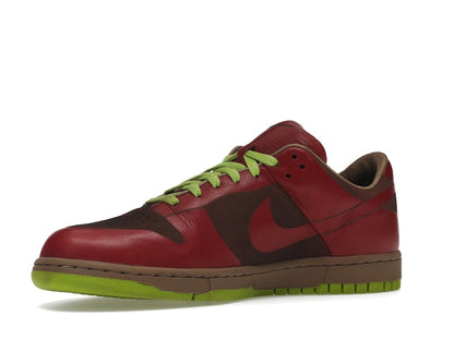 Nike Dunk Low 1-Piece Laser Varsity Red Chartreuse