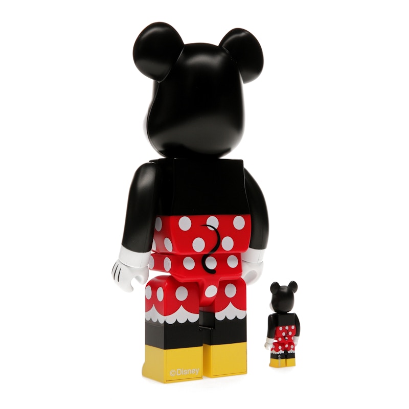 Bearbrick x Disney Minnie Mouse 100% & 400% Set