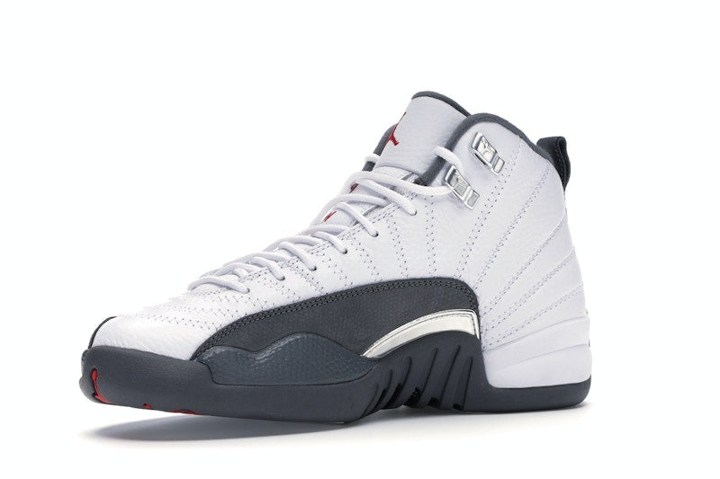 Jordan 12 Retro White Dark Grey (GS)