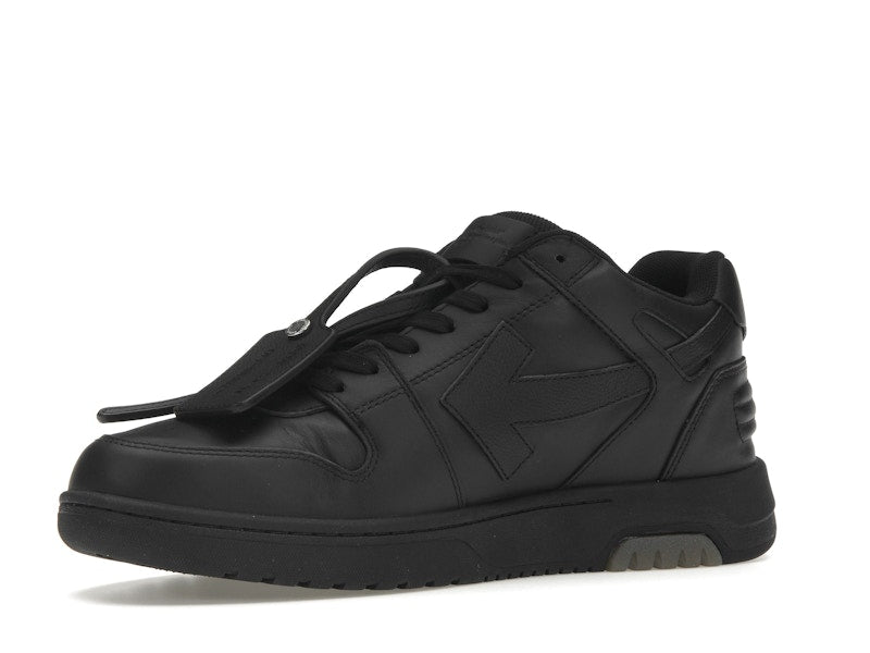 OFF-WHITE Out Of Office OOO Low Tops "Off-White" Black White