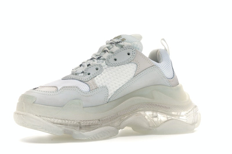 Balenciaga Triple S White Clear Sole (Women's)