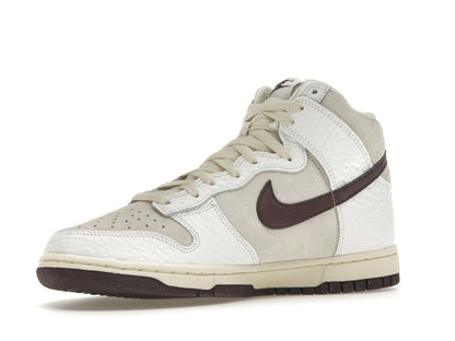 Nike Dunk High Light Orewood Brown Burgundy Crush (Women's)