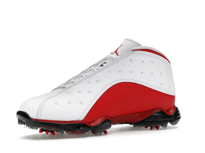 Jordan 13 Retro Golf Cleat White Red