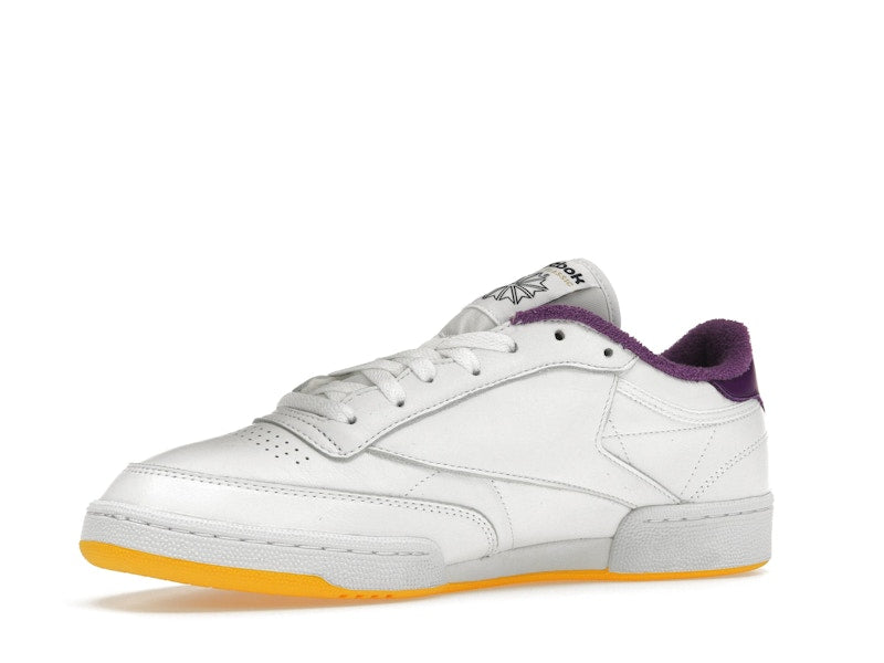 Reebok Club C 85 Eric Emanuel White Purple Yellow