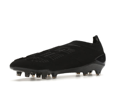 adidas Predator 24 Elite Laceless FG Core Black Carbon