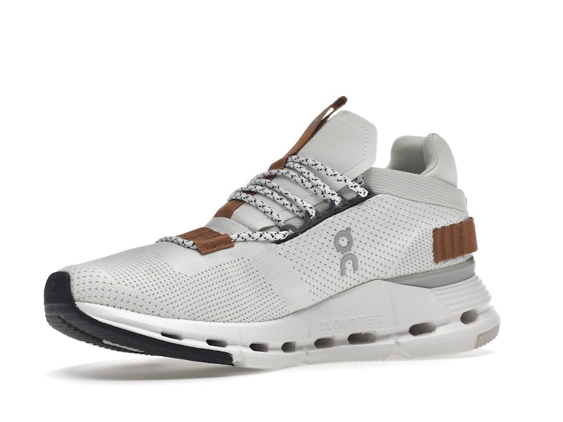 On Running Cloudnova White Pearl Brown (Women's)