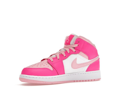 Jordan 1 Mid Fierce Pink (GS)