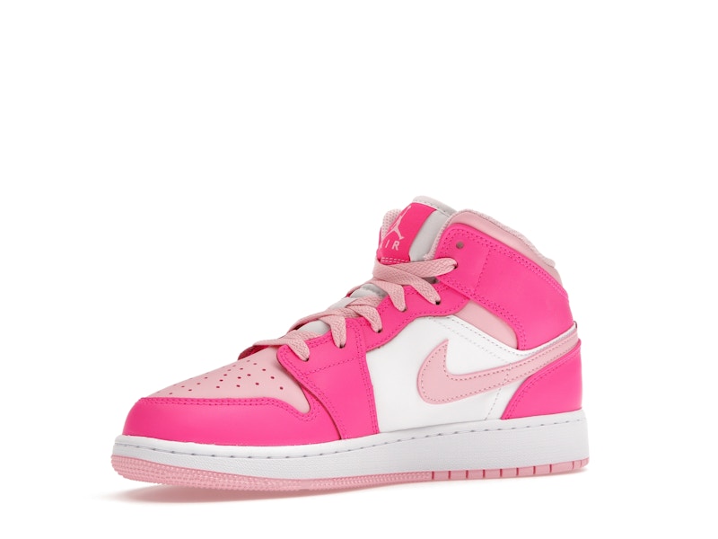 Jordan 1 Mid Fierce Pink (GS)