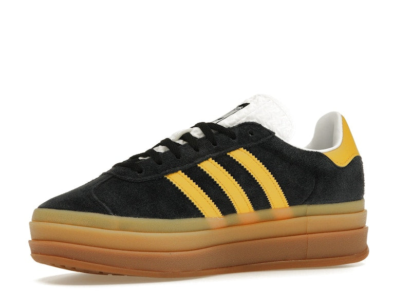 adidas Gazelle Bold Black Bold Gold (Women's)