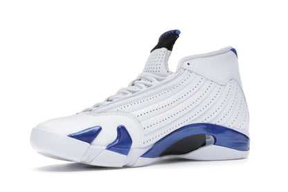 Jordan 14 Retro White Hyper Royal