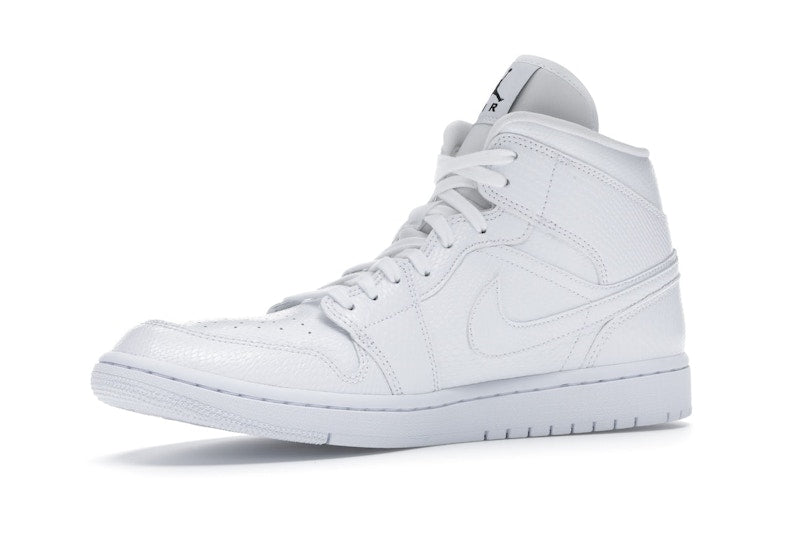 Jordan 1 Mid White Snakeskin (Women's)