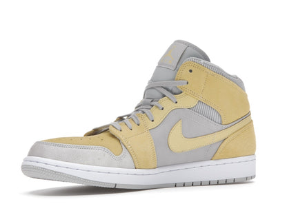 Jordan 1 Mid Mixed Textures Yellow