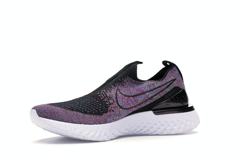 Nike Epic Phantom React Flyknit Black University Red Hyper Jade (Women's)