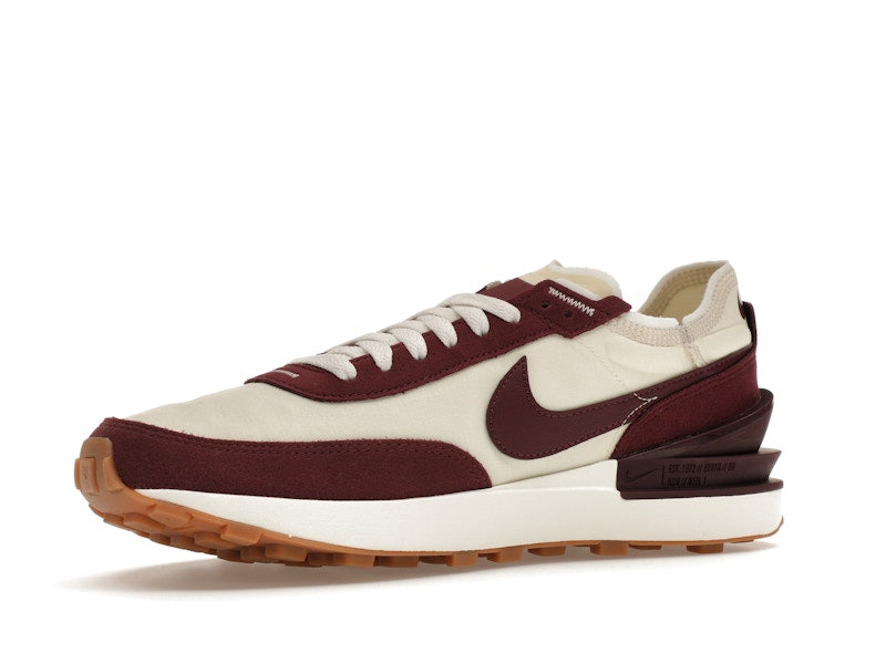 Nike Waffle One SE Coconut Milk Night Maroon