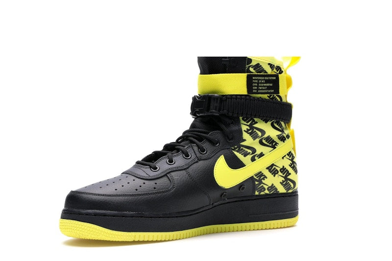 Nike SF Air Force 1 High Black Dynamic Yellow