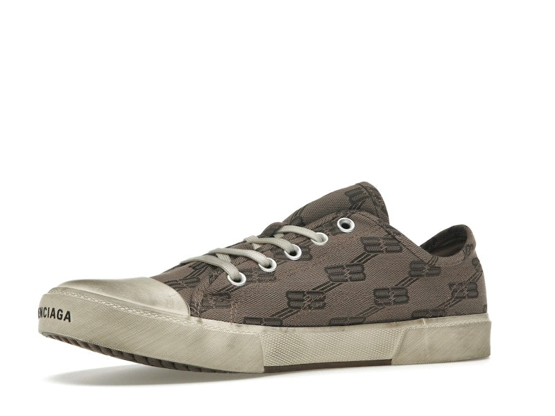 Balenciaga Paris Low 'BB Monogram Dark Mink Grey